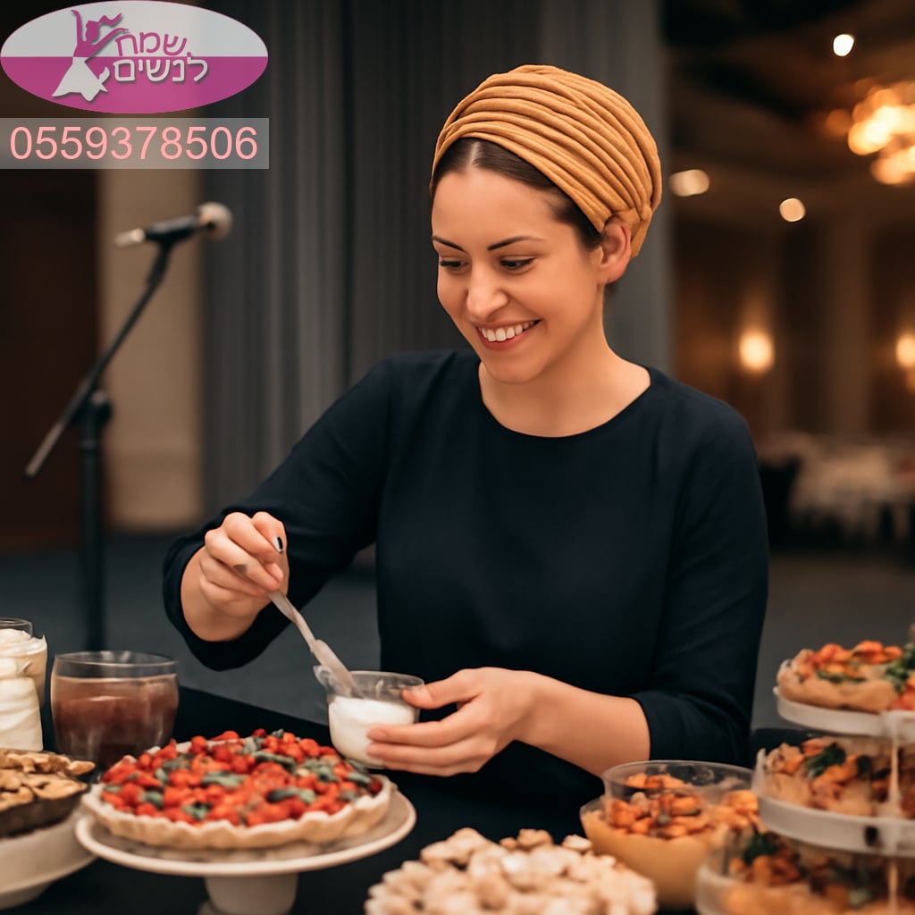 בר קינוחים לאירוע עם אווירה משמחת ושירות אישי במיוחד