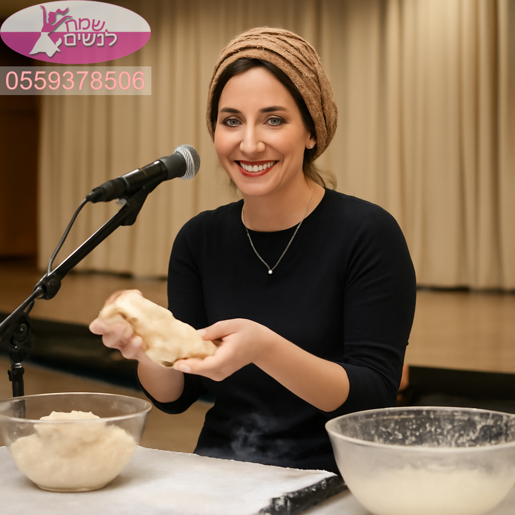 רבנית להפרשת חלה בבית שמש עם אווירה משמחת ושירות אישי