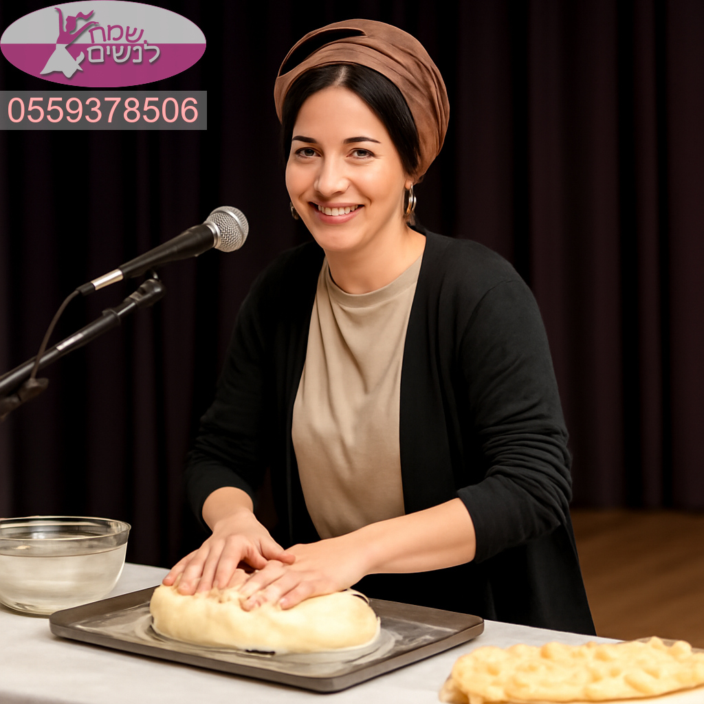 רבנית להפרשת חלה בקריית מוצקין באווירה משמחת ומרגשת לכל כיס