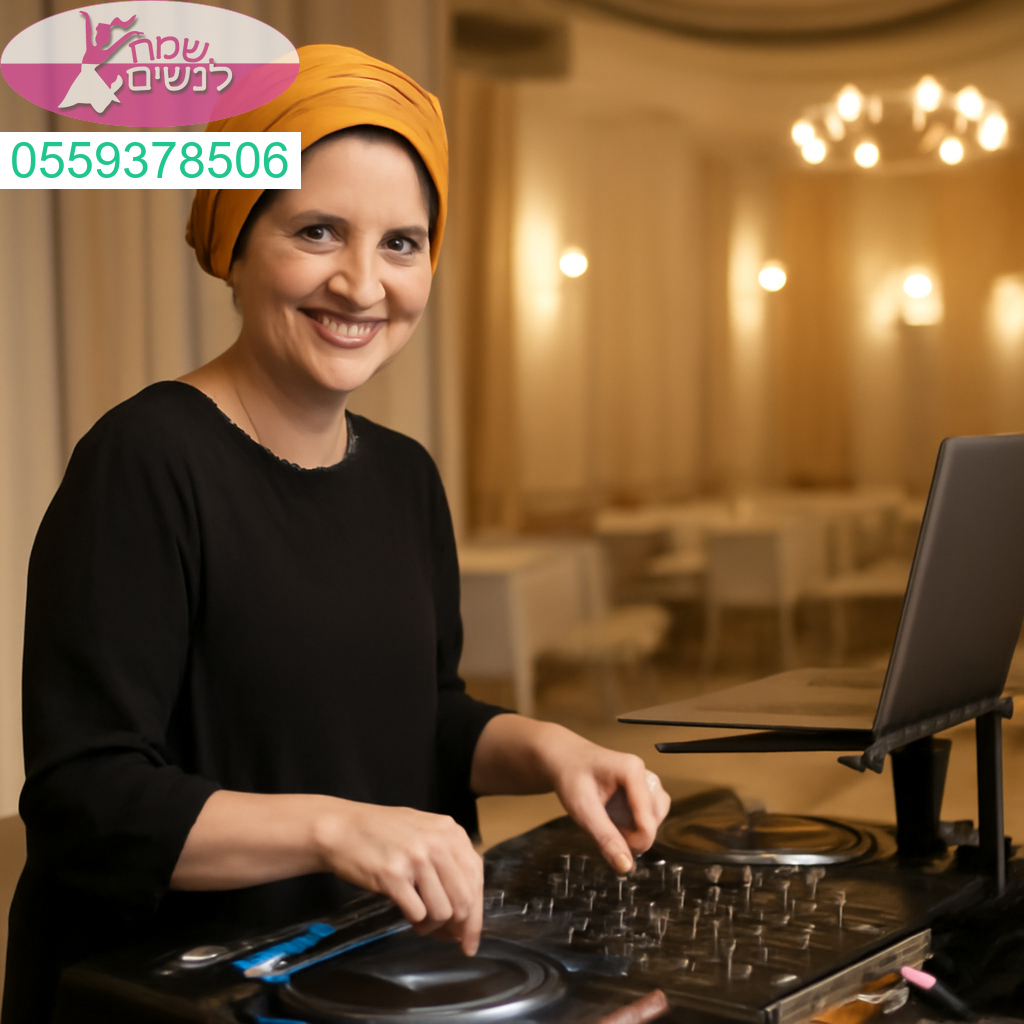 תקליטנית מובילה ביבנה לאירועים מלאי שמחה קצב ואנרגיה בלתי נשכחת