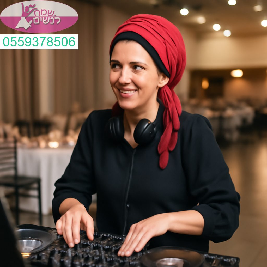 תקליטנית מקצועית באירוע נשים בכפר יונה עם אנרגיה סוחפת ומוזיקה בלתי נשכחת