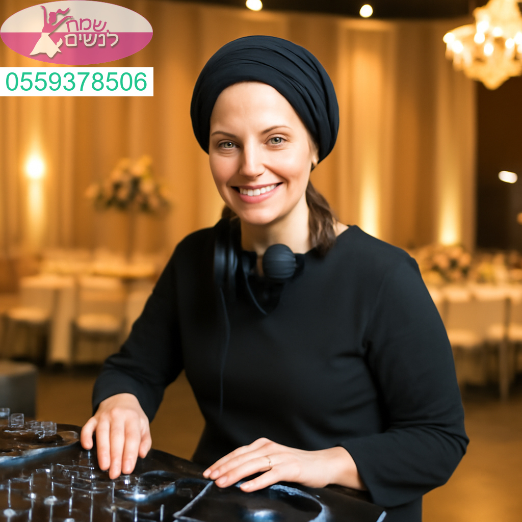 תקליטנית מקצועית לאירועים בנוף הגליל יוצרת אווירה סוחפת עם מוזיקה מותאמת בדיוק לרגע שלך