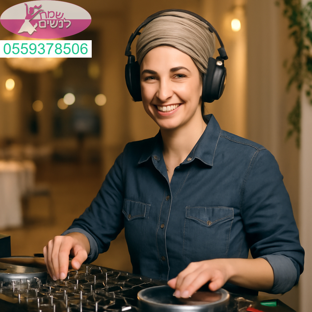 תקליטנית מקצועית לאירועים בראשון לציון עם מוזיקה סוחפת ואנרגיה ייחודית