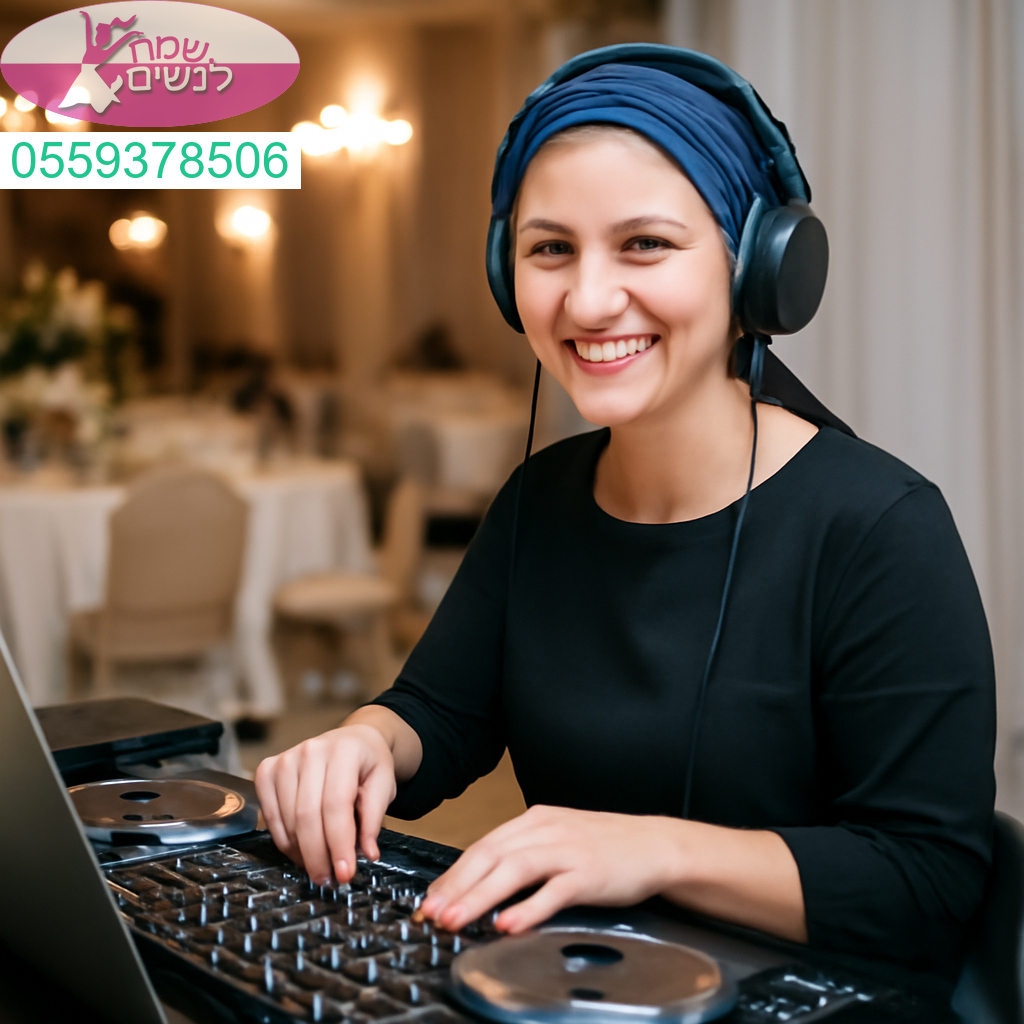תקליטנית מקצועית לאירועים ביהוד עם אנרגיה מדבקת וחיוך שמרקיד את כולם