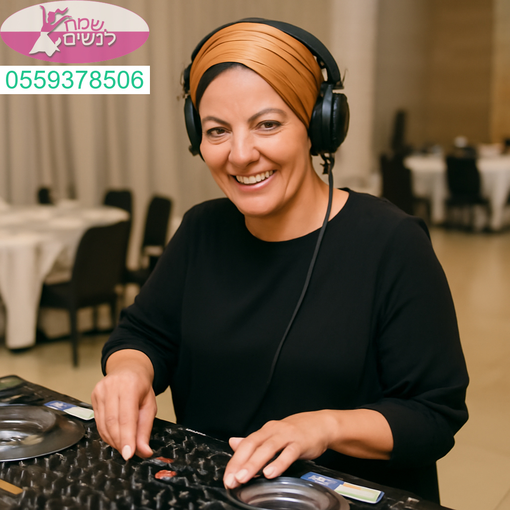 תקליטנית מקצועית לאירועים נשים בקצרין עם אנרגיה סוחפת ואווירה בלתי נשכחת