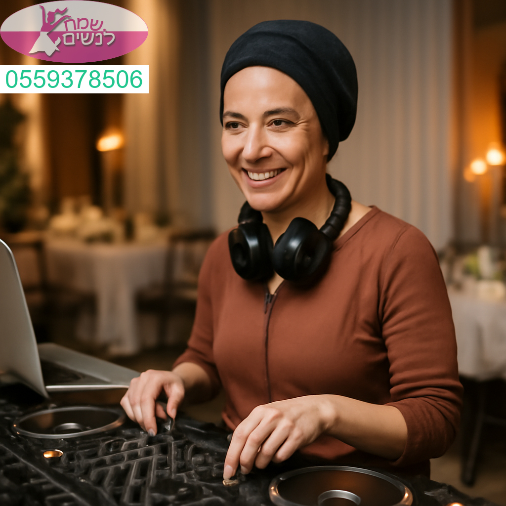 תקליטנית מקצועית שמביאה אנרגיה סוחפת לאירועים בתל אביב והסביבה