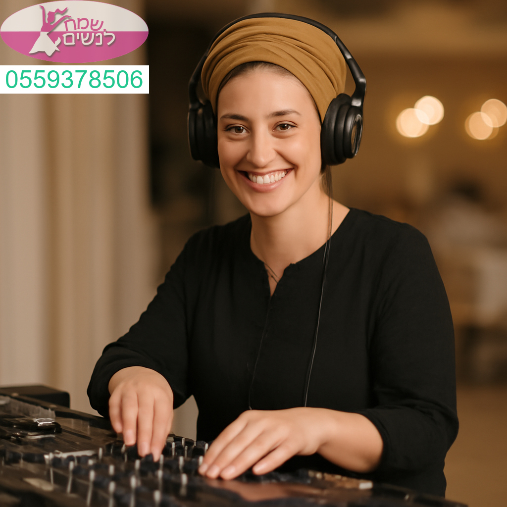 תקליטנית מקצועית לאירועים בראש העין עם מוזיקה מרימה ואווירה בלתי נשכחת