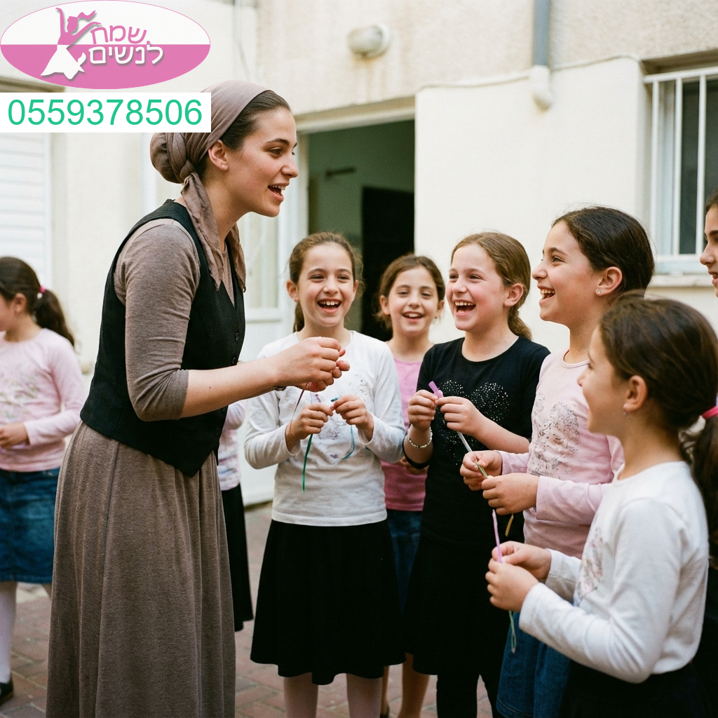 הפעלה סוחפת לבת מצווה באווירה דתית עם תוכן ערכי והמון שמחה בבני ברק