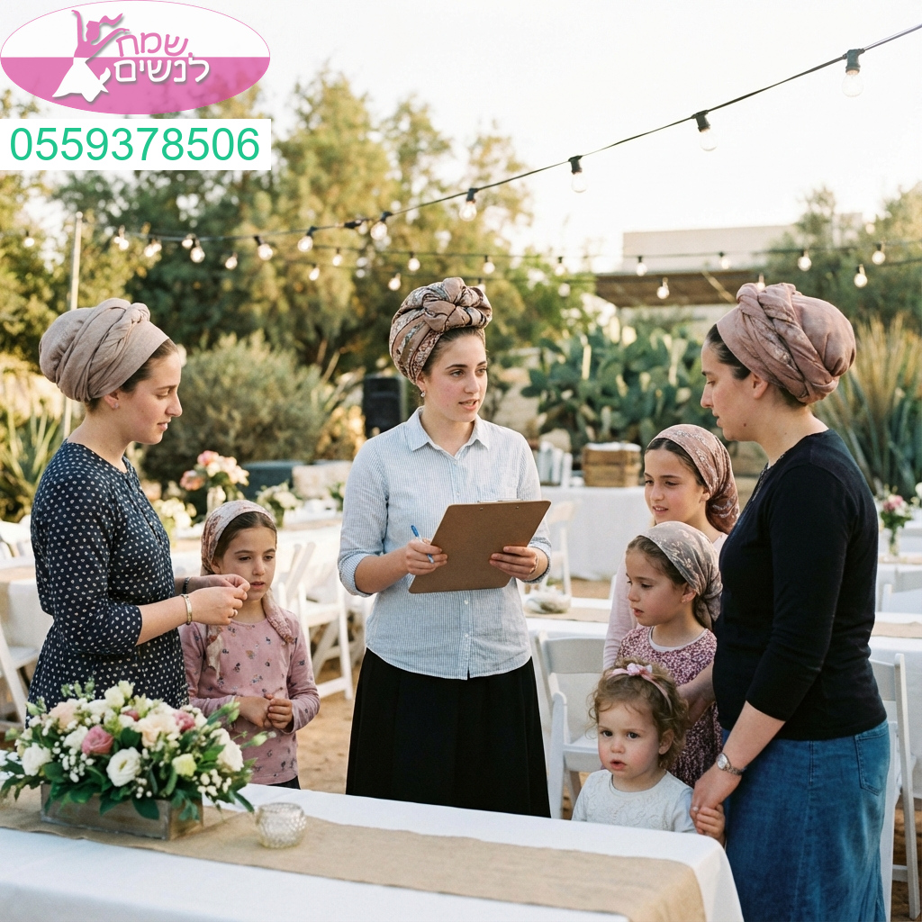 הפקת אירועים ייחודיים לנשים בבאר שבע עם תשומת לב לפרטים ואווירה מרגשת
