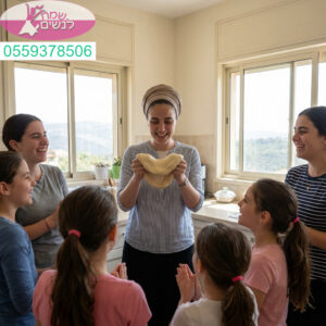 הפרשת חלה מרגשת ומאחדת עם רבנית מקצועית ומלאת השראה לחוויה רוחנית בצפון