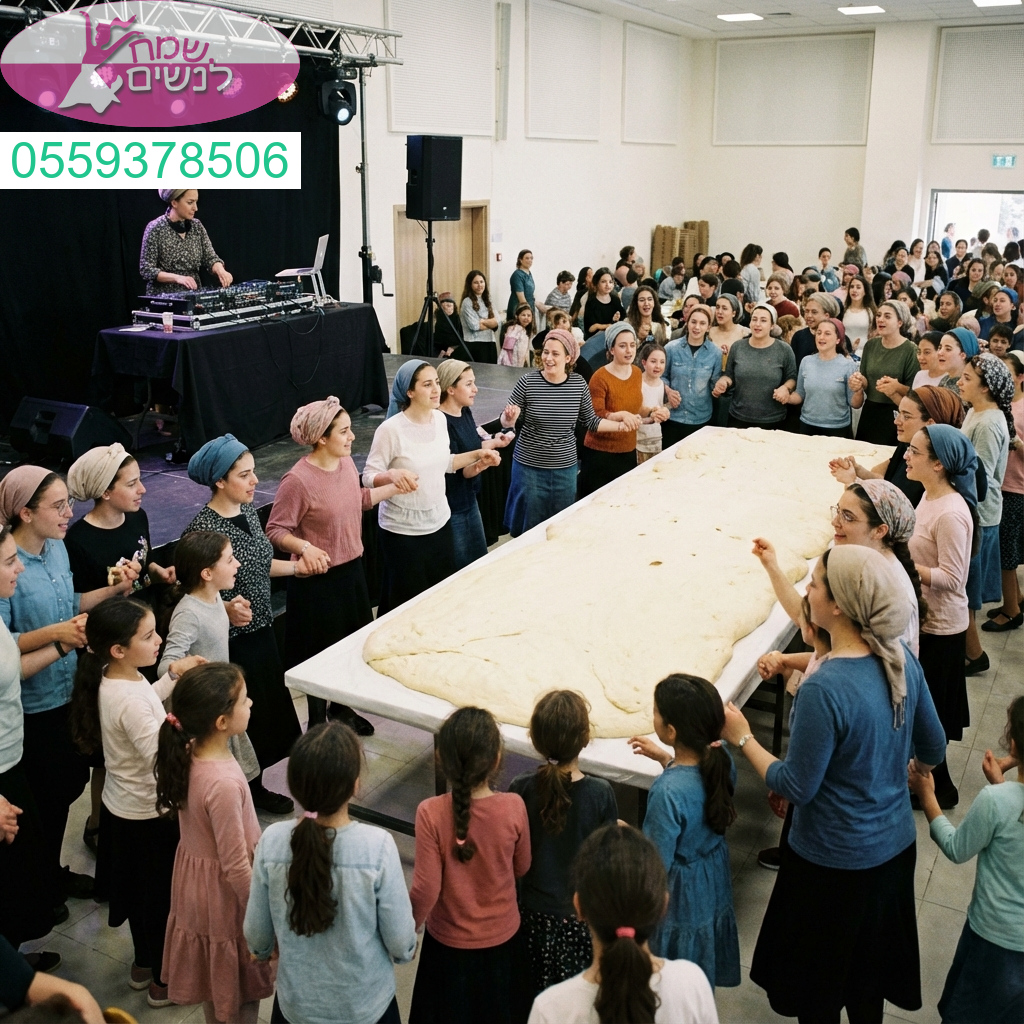 אירוע הפרשת חלה מרגש ושמח בליווי תקליטנית שמרימה את האווירה