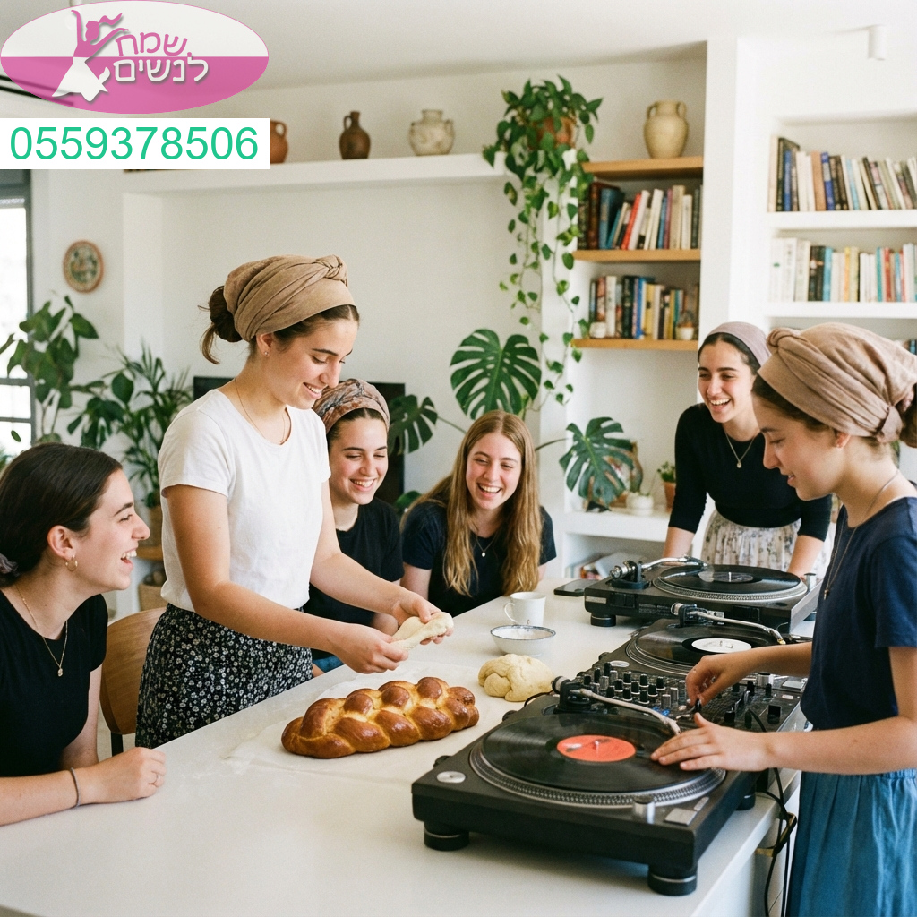 אירוע הפרשת חלה סוחף עם תקליטנית באווירה מושלמת שמחברת בין רוח נשית למוזיקה חיה