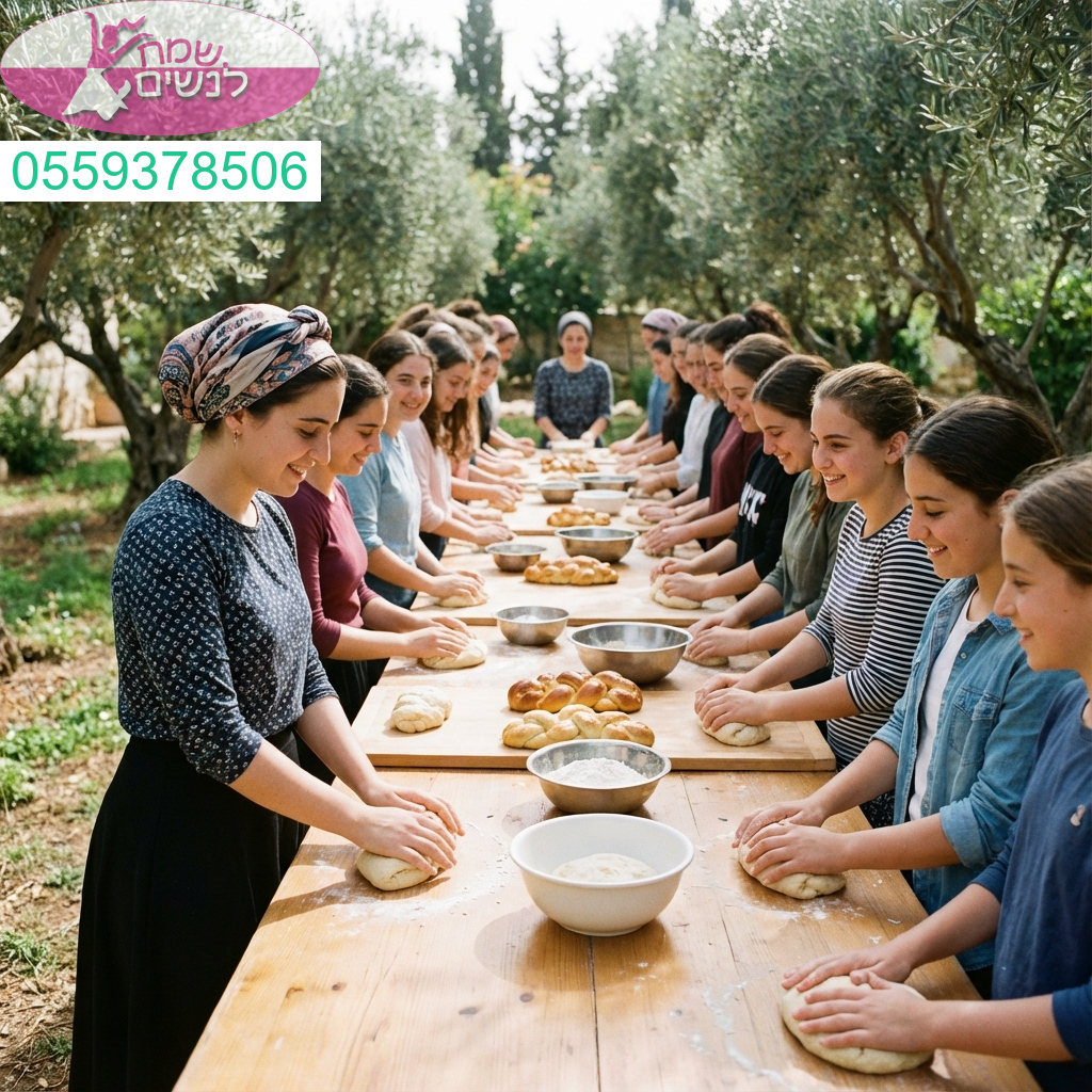 אירוע הפרשת חלה מרגש באווירה כפרית מאחד לבבות וממלא את הנשמה