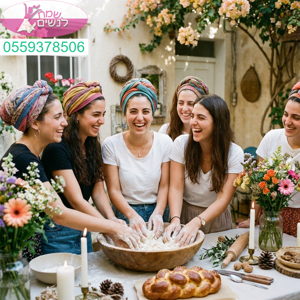 חוויית הפרשת חלה מרגשת ועוצמתית במיוחד לרווקות באווירה קסומה ומלאת שמחה