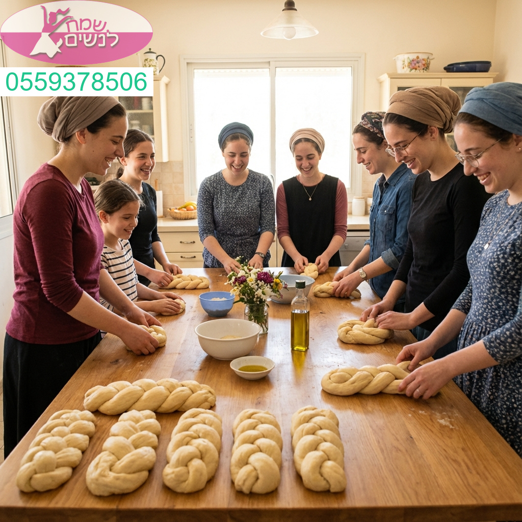 אירוע מרגש של אחדות וברכה בהפרשת חלה מיוחדת לרווקות
