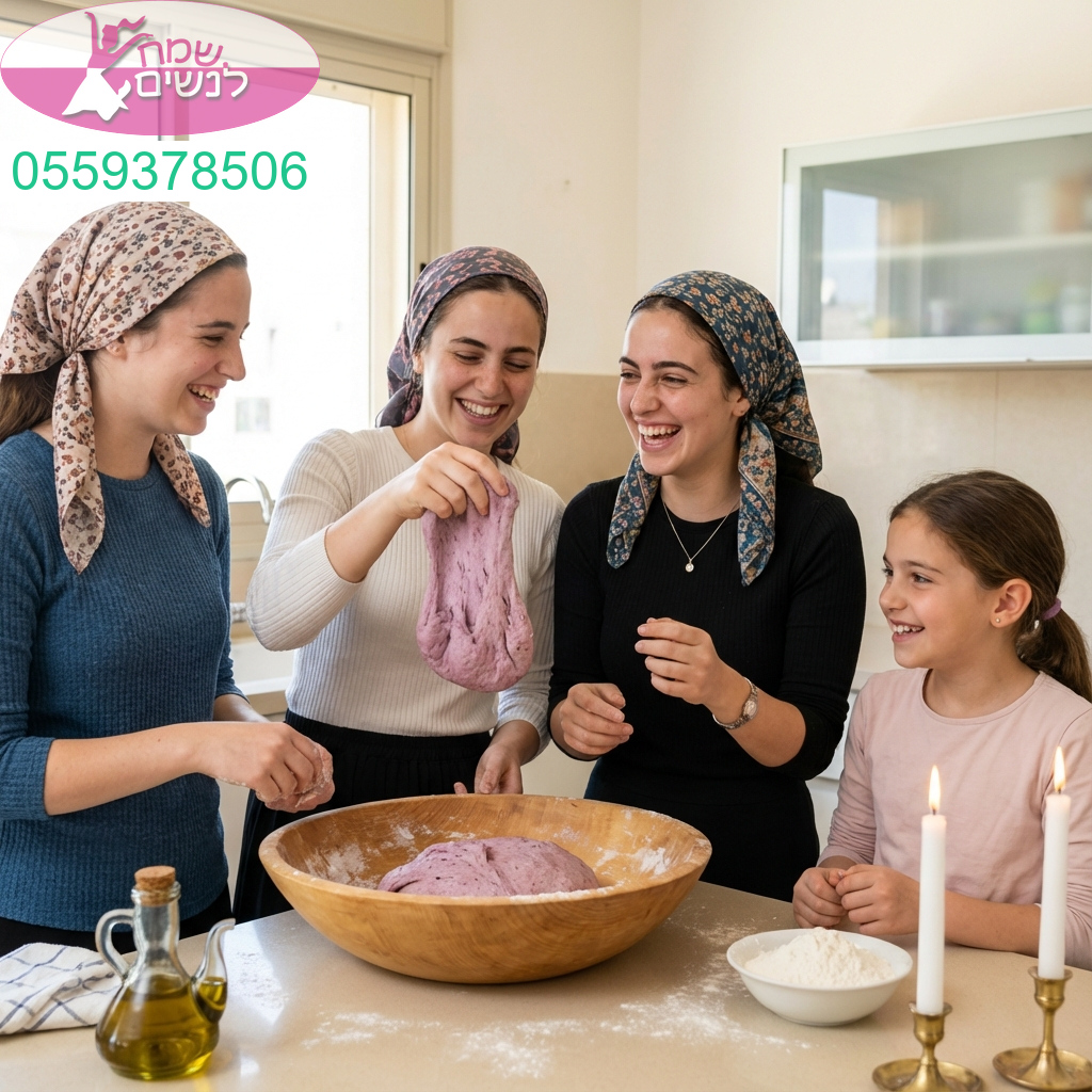 הפרשת חלה באווירה מרוממת סגולה מיוחדת לזיווג באהבה ושמחה