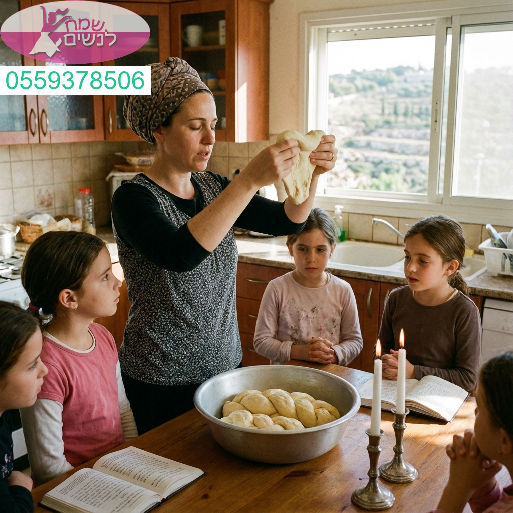 הפרשת חלה מרגשת מלאה באור בסגולה לרפואה שלמה ואהבה בלב