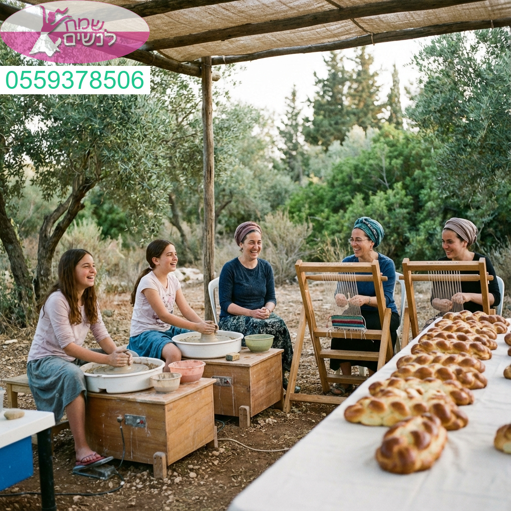 חוויה ייחודית לבת מצווה מלאה ביצירה טבע וחיבור משמעותי בין הדורות