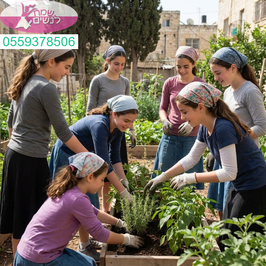 חוויה ערכית ומעצימה לבת מצווה עם תוכן ומשמעות בחיבור לטבע ולנתינה