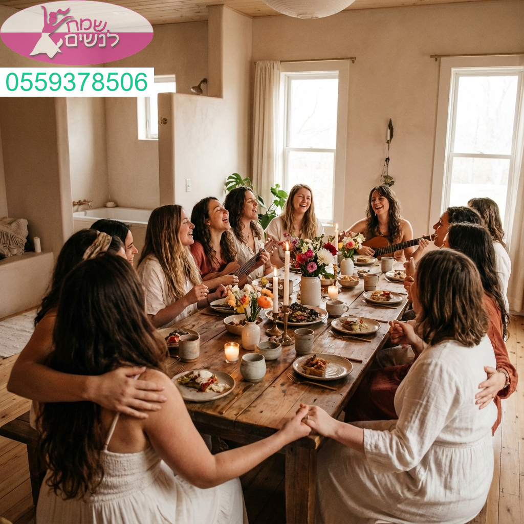 ערב מקווה מרגש עוצמתי ומלא בשמחת אחיות ברגעים של חיבור נשי ואור פנימי