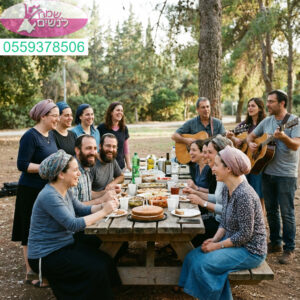 חגיגת יום הולדת 40 באווירה טבעית עם מוזיקה חיה אוכל טוב וחיוכים של פעם בחיים