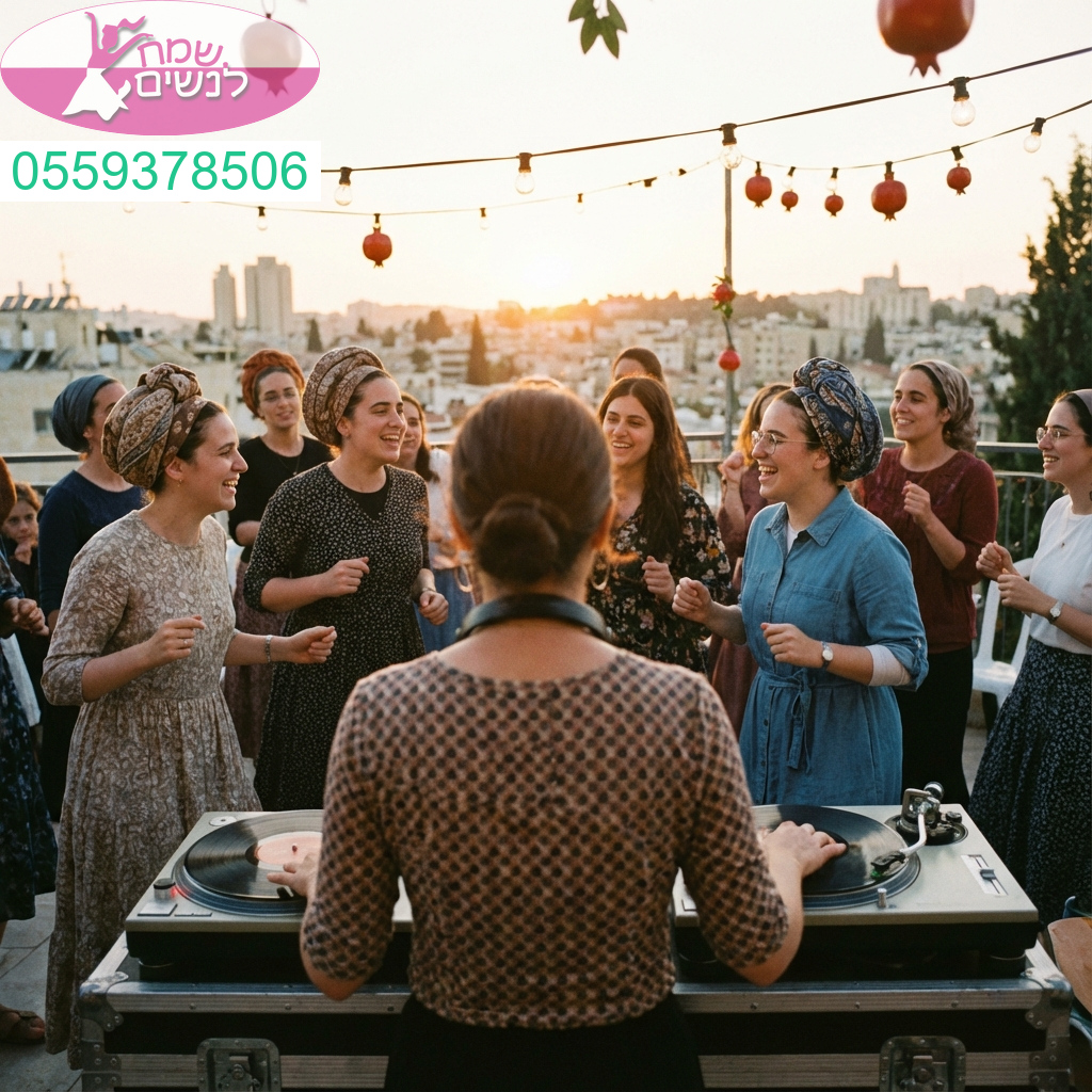 מסיבת טו באב בלתי נשכחת עם די ג׳יי לנשים אווירה קסומה שמחה וריקודים עד השקיעה