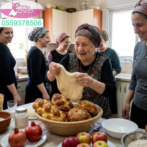 התרגשות קדושה באווירת ראש השנה עם הרבנית והפרשת חלה מעצימה ומלאת השראה