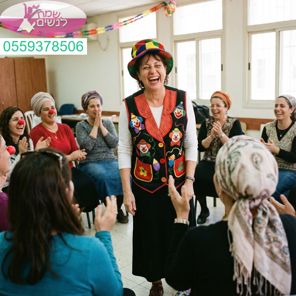 סדנת צחוק פורימית סוחפת ומרוממת לנשים עם אנרגיה מדבקת וחוויה בלתי נשכחת
