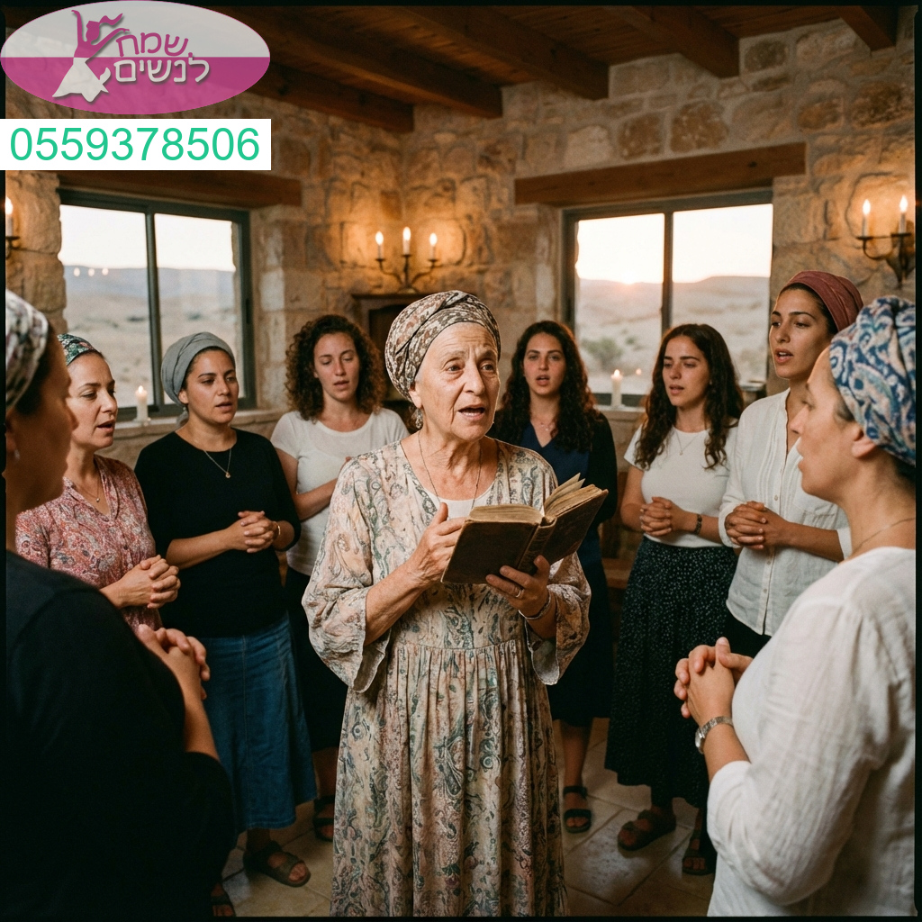 ערב נשי מרגש של תפילה סליחות וחיבור עמוק מהלב