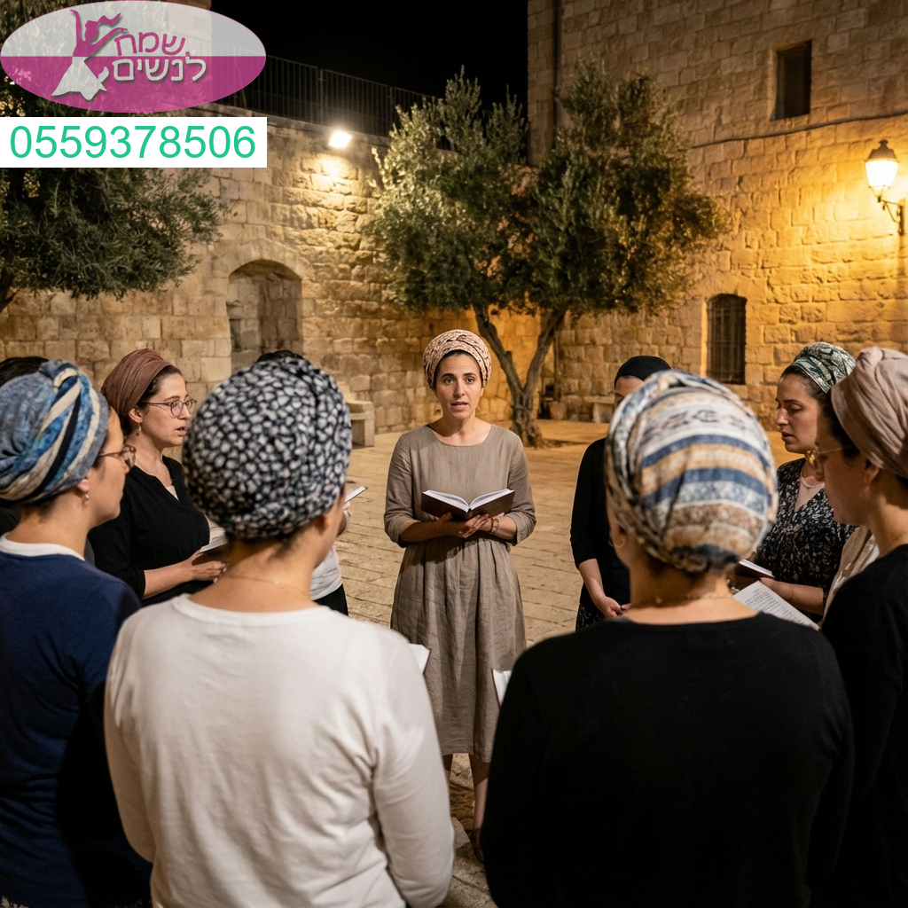 ערב נשים עוצמתי ומרומם של תפילה סליחות וחיבור עמוק מהלב