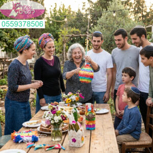 רגעים של חיבור ואהבה המאחדים את כל הדורות בחגיגה משפחתית מלאת אור ושמחה